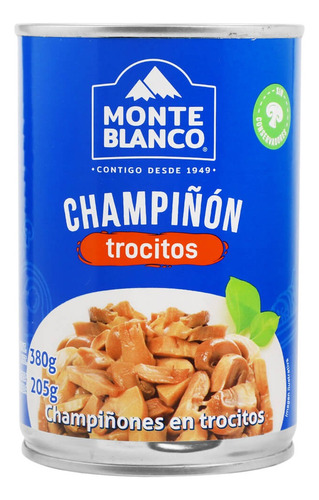 4 Pack Champiñones En Trocitos Monte Blanco 380