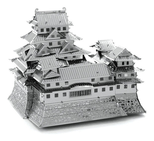 Arquitectura - Castillo De Himeji Puzzle 3d Metal Model