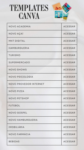 Templates Editáveis Canva - 1001 Opções Para Designs Fáceis