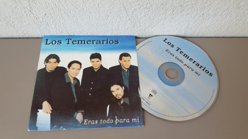 Disco Compacto Promo Los Temerarios Eras Todo Para Mi