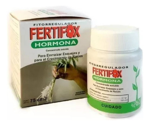 Hormona Gel Enraizante Fertifox 75cm3 Esquejes Raices Gajos