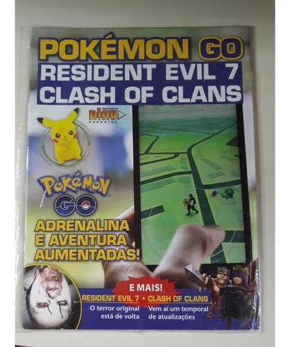 Revista Playgames Ed. 02 Pokémon Go Resident Evil 7 Lacrada