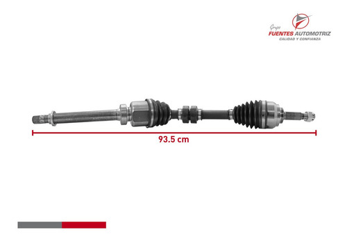 Jgo 2 Flecha Homocinetica Pil Cop Std Nissan Cube 2011 S/abs