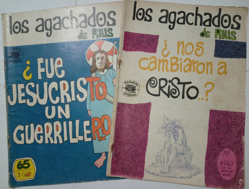  Los Agachados De Rius # 65 Y 79, Tema: Cristo Guerrillero