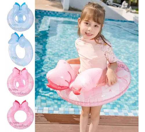 Anillo De Natación Rosa Con Forma De Caballo Arcoíris (adecu