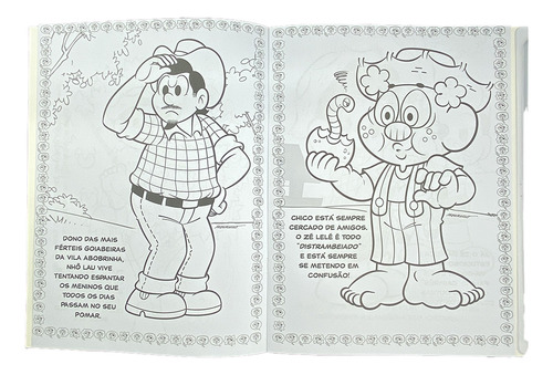 Turma Do Chico Bento Livro Para Pintar Com Aquarela: Não Aplica, De On Line Editora. Possui, Vol. Na. Editorial On Line Editora, Capa Mole, Edição 8 Em Português, 2022