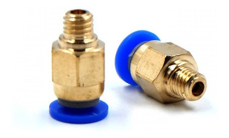 Imagem 4 de 8 de Conector Pneumático Pc4-m6 P/ Extrusora Impressora 3d