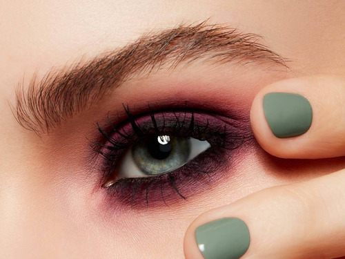 Sombra De Ojos Mac Powder Kiss Soft Matte Eye Shadow Color De La Sombra Lens Blur