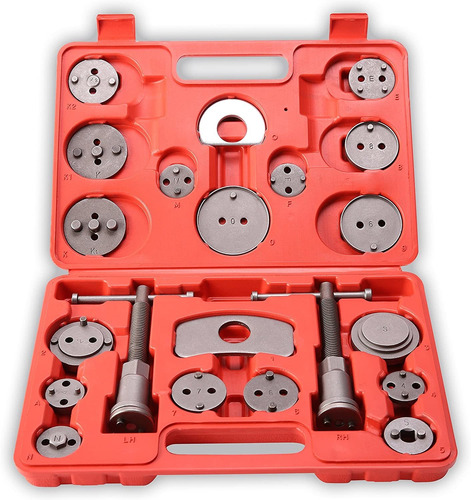 Kit Comprimir Piston Caliper Frenos 22 Piezas 