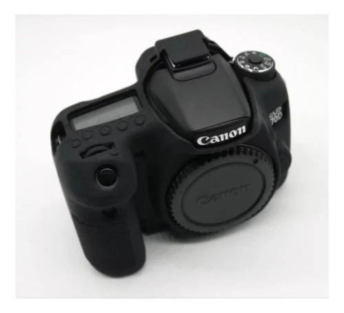 Funda De Silicona Suave Para Cámara Canon Eos 70d