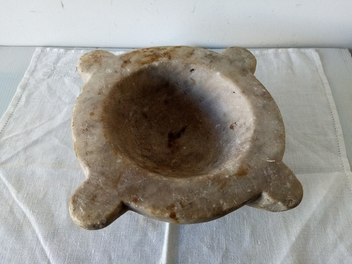 Antiguo Mortero De Marmol (Usado)