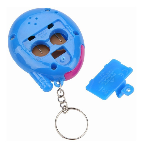 Conjunto de brinquedos digitais Tamagotchi Eggs Virtual Pet LED violeta