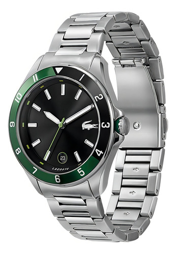 Reloj Lacoste Caballero Color Plateado 2011129 - S007