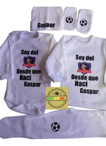 Ajuar 3 A 6.soy Del Colo Colo Desde Que Nací