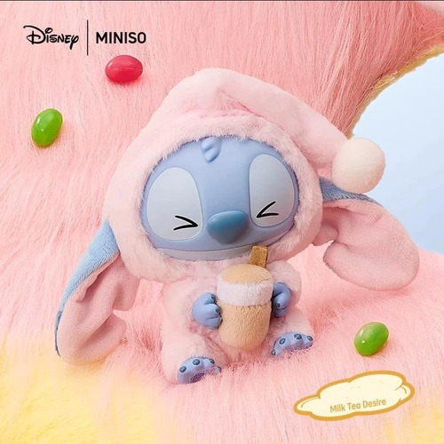 Muñeco Labubu Stitch Something Before Sleep Caja Sorpresa