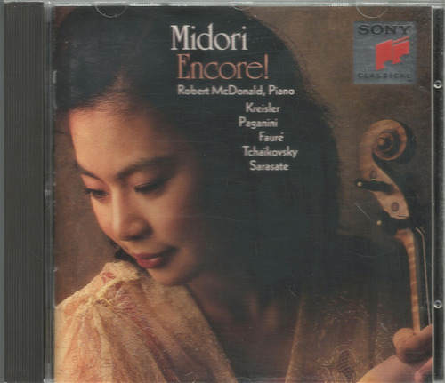 Midori Encore Robert Mcdonald Kreisler Paganini - Cd Usa