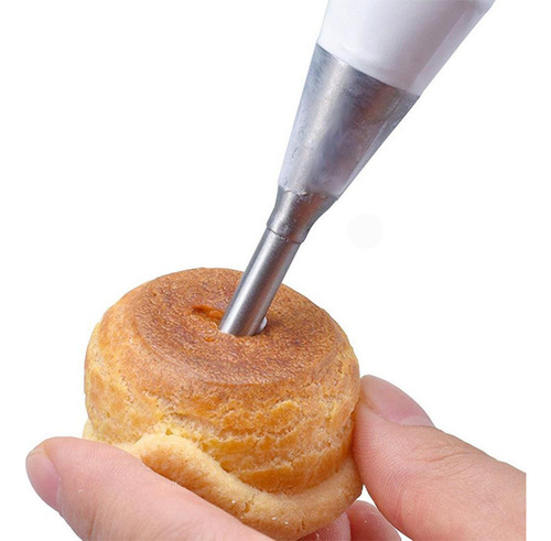 Creme Glacê Bico Bico Lady Lock Formas Cupcake Puff