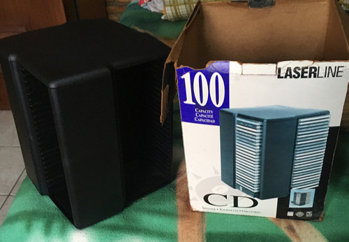 Porta Cd Laserline Para 100 Cd Nuevo En Su Caja