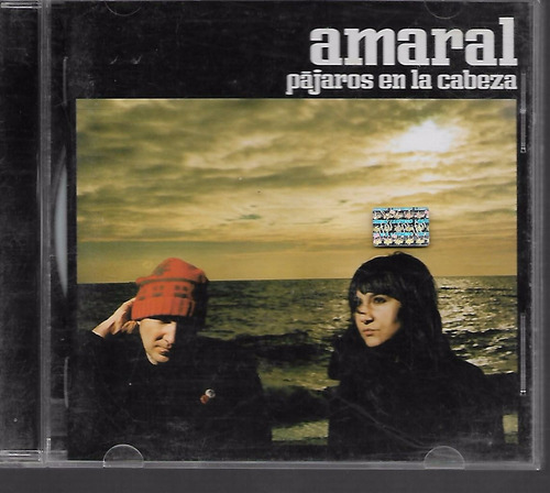 Amaral Album Pajaros En La Cabeza Sello Emi Cd Tapa Humedad