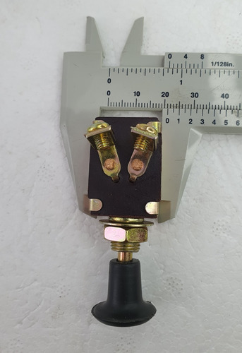 Interruptor On / Off De Tiro 12v Cuello 20mm 2 Pin