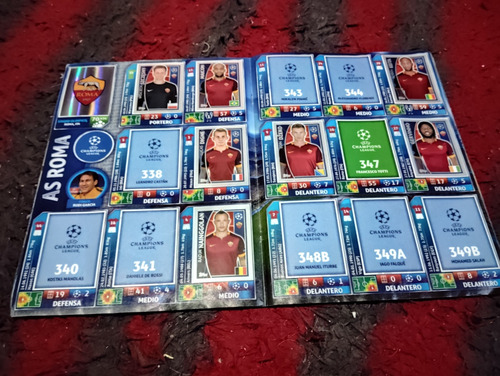 Champions League 2015/16 Album Topps Laminas Football Futbol (Usado)