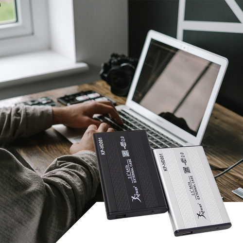 Carcasa Externa Para Portátil Sata 2.5 Usb Cajón De Aluminio