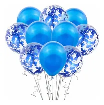 Comprar Set 10 Globos \u002F Globos Color Y Globos Transparente Confetti