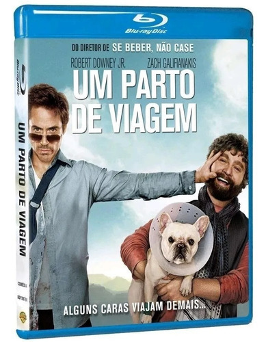 Blu-ray Um Parto De Viagem - Robert Downey Jr. - Lacrado