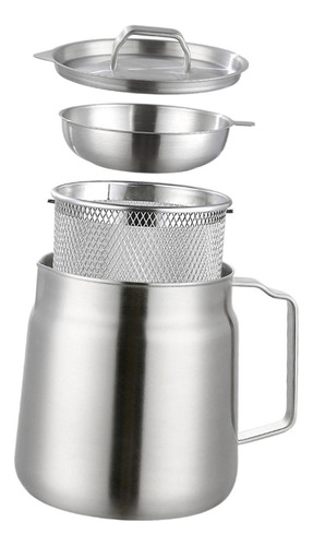 Pote De Filtro De Cozinha Para Fritadeira Com Filtro De