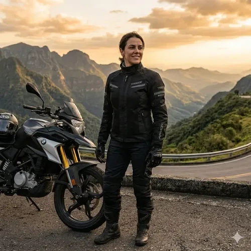  Motorrad ジャケット Lサイズ Jaqueta Texx Armor Lady Feminina Moto Preta Tamanho Xl