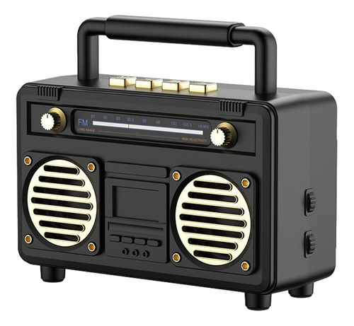 Altavoz Bluetooth Pequeño Estilo S Gift Giving Giving Retro,