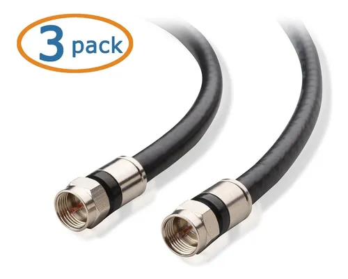 Cable Coaxial Matters Rg6 Cl2 Con Blindaje Cuádruple, 0,5 M,