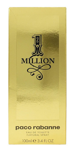 Perfumes One Million De Paco Rabanne Para Hombres Dorado