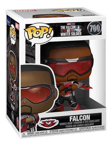 Boneco Funko Pop Marvel Falcão E Soldado Invernal Falcão 700