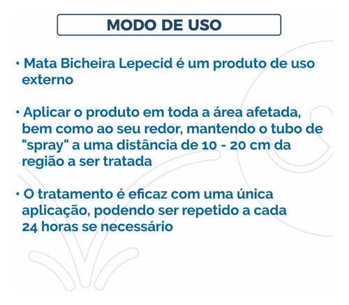 Tratamento De Miíase Mata Bicheira Lepecid