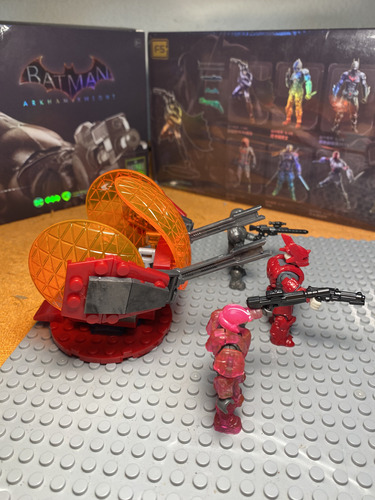 Megabloks Mega Construx Halo Covenant Vs Spartans (3) (Usado)