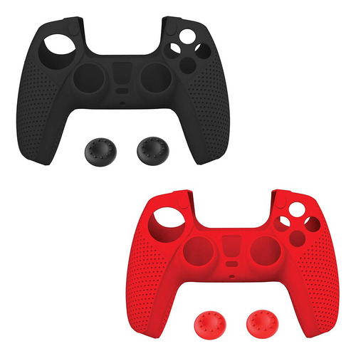 Fundas Verbatim Para Controles Playstation 5 Dualsense Color Negro