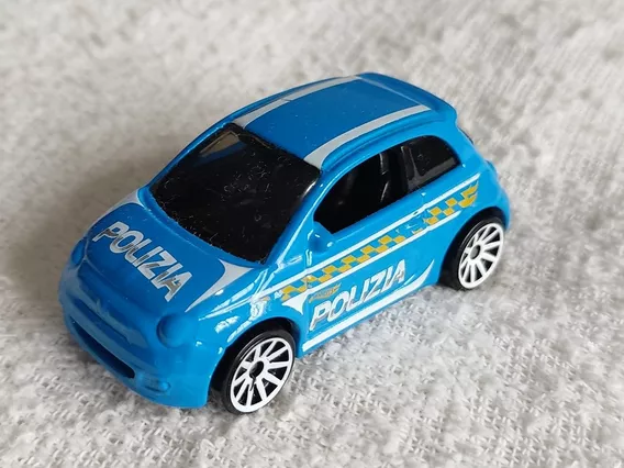 Fiat 500, Polizia, Hw City, Hot Wheels 2013 Policia Italiana