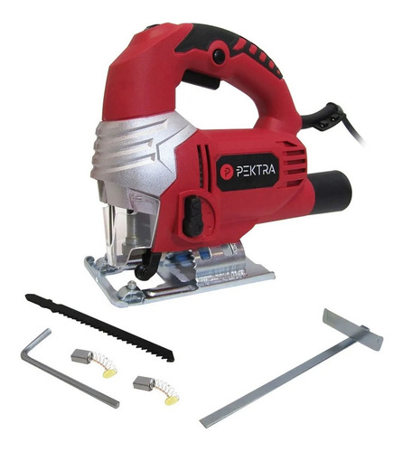 Sierra Caladora 600w Pektra Velocidad Variable Madera Acero
