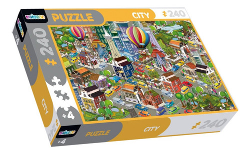 Puzzle City 240 Piezas Rompecabezas De Ciudad