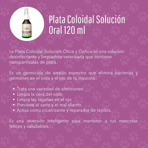 Imagen 2 de 2 de Desinfectante Bucal Mascotas - Unidad a $75999