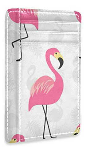 Estuche De Tocador - Beautiful Pink Flamingo Front Minimalis