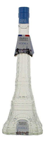 Vodka Importada Botella Torre Eiffel Francesa