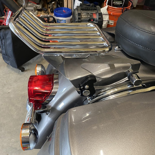 Portaequipajes Desmontable Chorme Para Harley Davidson 2009-