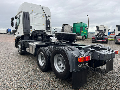 Iveco Stralis 400 Branco Tração 6x2 Ano 2014 Trucado Hi Way