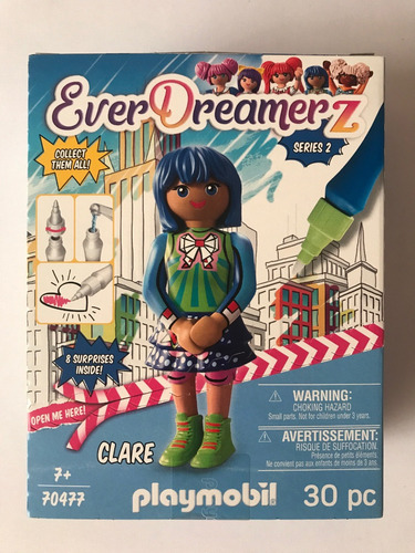 Clare Playmobil Everdreamerz 70477 30pz Ever Dreamers Serie2 (Usado)
