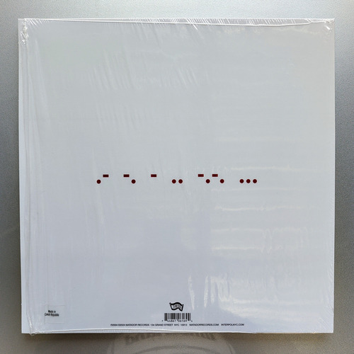Interpol Antics 20 Anniversary Red Vinyl Abierto Como Nuevo Edición Limitada (Usado)