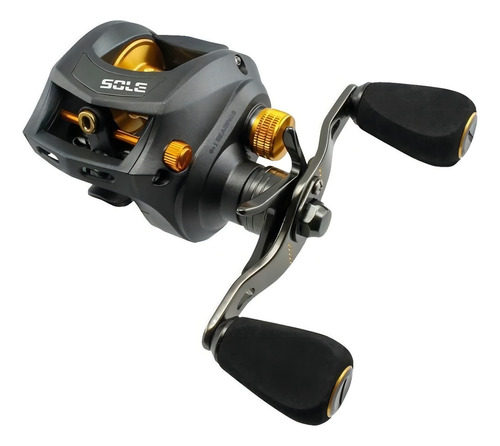 Saint Plus carretilha sole g3 finesse direita cinza