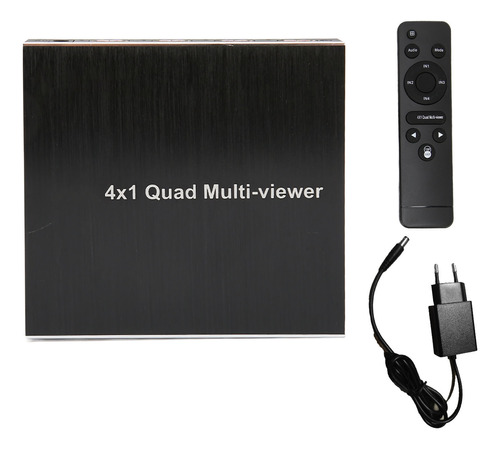 Interfaz Multimedia Hd Multivisor 4x1 Sin Fisuras 1080p At