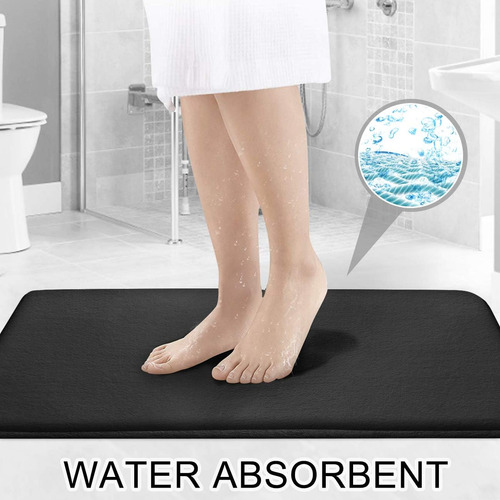 Juego De Alfombrillas De Baño De Espuma De Memoria De Seleo,
